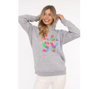 Zwillingsherz Hoodie "EASY" in Grau - 46% | Größe L/XL | Damen Sweatshirts Jacken