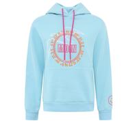 Hoodie Zwillingsherz "Moin mit Möwe" in türkis - in fünf Größen M