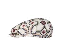 Hooligan Digi Tile Snap Flatcap - beige-grün / S (55-56 cm)