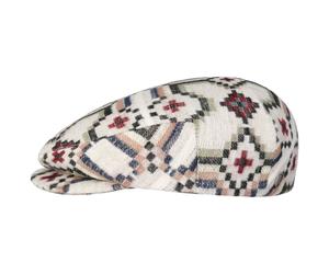 Hooligan Digi Tile Snap Flatcap by Brixton beige-grün L (59-60 cm)
