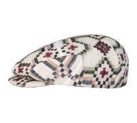 Hooligan Digi Tile Snap Flatcap by Brixton beige-grün XS (53-54 cm)