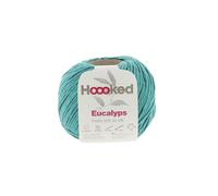 Hoooked Textilgarn "Eucalyps" in Türkis - 100 g - 46% | Kreativbedarf Diy