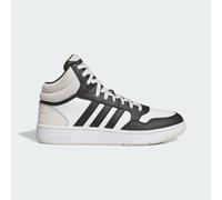 Hoops 3.0 Mid Lifestyle Basketball Classic Vintage Schuh Cloud White / Core Black / Orbit Grey 43 1/3