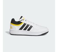 adidas Hoops Shoes Schuhe, Cloud White/Core Black/Bold Gold, 36 EU