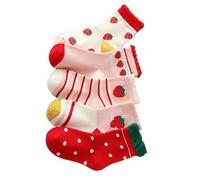 HOOUDO 5Pc Socken Baby Midtube Bodensocken Frühling Tier Für Und Mädchen Baumwollsocken 31 34 Schulkind Geschenk 1. Geburtstag Junge 27-30 Born Geschenke Zur Taufe Kinder 2 Jahre Personalisierte