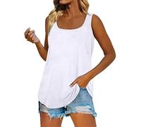 HOOUDO Angebote Des Tages Heute Blitzangebote Sommertop Damen Leicht Unterhemd Mit Spitze Damen Party Oberteil Damen Curvy Strickbluse Damen Sommer Sommer Blusen Für Damen Meine Bestellung Sale
