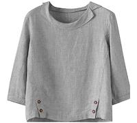 HOOUDO Angebote des Tages Heute Damen Tunika Damen Sommer Lang Bluse Festlich Damen Hochzeitsgast Bluse Weiss Damen Kurzarm Leichte Sommerbluse Damen Oberteile Business Damen Meine Bestellungen Sale