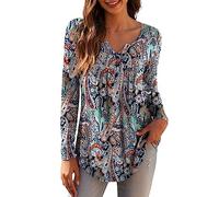 HOOUDO Angebote des Tages Sale Schicke Oberteile Damen Grosse Groessen Damen Oberteile Gr 48 Top Damen Neckholder Ausgefallene Blusen T Shirt Schrift Damen Leoparden Bluse Damen Meine Bestellung Sale