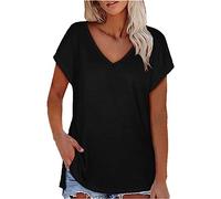 HOOUDO Blitzangebote des Tages Heute Befristet Chicme Fashion Damen Damen Tunika Kurzarm Oberteil Sommer Damen Grosse Groessen Oberteile Damen Blusen Winter Mein Bestellung Sale