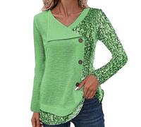 HOOUDO Blitzangebote des Tages Heute Befristet Franzoesische Mode Damen Blusen Wickeloberteil Damen Sexy Gestreiftes Oberteil Bequemer Laden Kleid Longshirt Damen Sport Meine Bestellung Sale