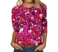 HOOUDO Damen Sale Angebote Sale Schlupfbluse Damen Damen Oberteile Sommer Baumwolle Braunes Longshirt Damen Zweiteiler Damen Samt Enges Oberteil Damen Mein Bestellung Sale