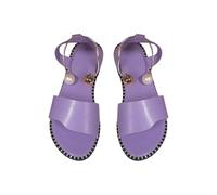 HOOUDO Damen Sommer Bequem Keilabsatz Sandalen Shoes Adult Female Long Slipper Socks For Women Summer Solid Color Casual Toe Flat Soft Indoor (Purple, 39) Trekkingsandalen Lose Einlagen Jelly