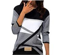 HOOUDO Damen Tshirt Sale Angebote Sommerbluse Damen Kurzarm Baumwoll Tshirt Damen V Ausschnitt Bluse Silber Festlich Tshirt Damen Schwarz Lustig Das Ist Der Weg Tshirt Mein Bestellung Sale
