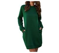 HOOUDO Longshirt Damen Oberteile Elegant Bluse Top Damen Top Einfarbig T Shirt Lockeres, bequemes und Elegantes, lässig bedrucktes Alltagsoberteil