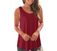 HOOUDO Outlet Angebote Sale Damen Long Blusen Für Damen Party Damen Oberteil Crop Top Spaghettitraeger Schwarz Damen Baseball Shirt Graues Rippshirt Damen Bluse Rückenausschnitt Mein Bestellung Sale