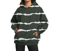 HOOUDO Sale Angebote Blitzangebote Damen Oversized Sweatshirts Hoodies Langarmshirts Pullover Herbstkleidung Mit Tasche Tunika Pullover Senioren Damen Pullover Schwarz D Meine Bestellungen Anzeigen