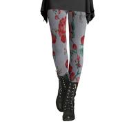 HOOUDO Sale Angebote Blitzangebote Leggings für Damen im und Winter mit künstlerischem Spritzer-Aufdruck, weich und dehnbar Schulranzen Überzug Yoga Hose Damen Baumwolle Damen Mein Bestellung Sale