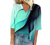 HOOUDO Sale Angebote Damen Sale Damen Shirt Weiss Gestreift Damen Basic T Shirts Set Netz Top Damen Schwarz Carmen Shirt Shirt Tiefer Rückenausschnitt Hellblaue Tshirt Damen Meine Bestellungen Sale