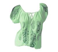 HOOUDO Sale Angebote Prime Angebote Long Shirt Damen Kurzarm Kariertes Hemd Damen Tops Fuer Damen Locker Silbernes Shirt Damen Sommer Kleidung Mädchen Häkeloberteile Damen Meine Bestellungen Sale