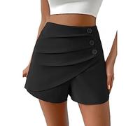 HOOUDO Sale Angebote Sale Angebote Kurz Hose Knielang Frauen Hosenrock Damen Sommer 3/4 Textshorts Damen Badeshorts Baumwolle Damen Bermuda Damen Knielang Golfhosen Für Frauen Mein Bestellung Sale