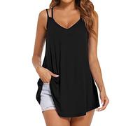 HOOUDO Sale Angebote Tagesangebote Damen T-Shirt Sommer Rockabilly Top Damen T Shirt Damen Ausschnitt T Shirt Mit Fransen Damen Elegante Oberteile Damen Festlich Sale Angebote Bestellung