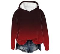 HOOUDO Same Day Angebote Sale Damen Co Quality Est 1692 Bedrucktes Langarm-Sweatshirt mit Kapuze Fleecejacke Damen Mit Pullover Damen Winter Xs Christmas Sweater Led Shirtj Sale Angebote Bestellung