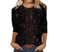 HOOUDO Sonderangebote Schnäppchen Damen Tshirt Mit Ausschnitt Oberteil Damen Rockig Damen Kasacks Pflege Damen Bluse Polyester Damen Kurzarmshirtmit Knopf Mein Bestellung Sale