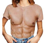 HOOUDO Tages Angebote Sale Modische Damen-Blusen, Bedruckt, lustig, Rundhalsausschnitt, lässig, ärmellos Damen Sommer Pullover Ewasserfall Shirt Netz Oberteil Frauen Sommer Sale Angebote Bestellung