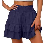 HOOUDO Tagesangebote Heute Sale Damen Jeans Baggy Mit Kordelzug Und Taschen Boxershorts Weiß Schicke Kurze Hosen Damen Damen Shorts Jeans Leichte Sommerhose Mädchen Sale Angebote Bestellung