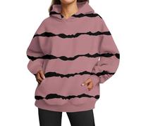 HOOUDO Tagesangebote Heute Sale Damen Oversized Sweatshirts Hoodies Langarmshirts Pullover Herbstkleidung Mit Tasche Tunika Pullover Senioren Damen Pullover Schwarz Damen B Sale Angebote Bestellung