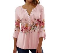 HOOUDO Tagesangebote Heute Sale Frauen Kurzarm Kasack T-Shirt Mit Sehr Kurzen Ärmeln Oberteil Party Damen Sexy Shirt Damen Schwarz V Ausschnitt Konfirmation+Outfit+Mutter Sale Angebote Bestellung