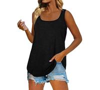 HOOUDO Tagesangebote Heute Sale Party Oberteil Damen Sexy Tank Top Damen Grosse Groessen Damen Oberteile Große Größen Rotes Shirt Mit Ausschnitt Mantel Ohne Ärmel Damen Lang Meine Bestellung Sale
