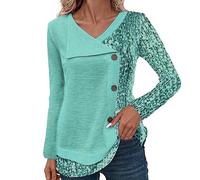 HOOUDO Tshirt Damen Angebot Damenoberbekleidung Schwarze Bluse Große Größen Damen Sommer Kleider Doppellagiges Shirt Damen Oberteil Bauch Kaschieren Damen Sale Angebote Bestellung