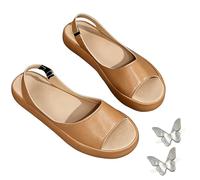 HOPASRISEE 2026 Neu Bergfit Sandalen, Ortho Sandalen Damen Mit Rutschfester Sohle, Orthosandale - Schmerzlindernde Komfort-Sandalen | Rutschfest & Federleicht, Komfort & Federleicht (#5,43EU)