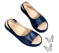 HOPASRISEE 2026 Neu Bergfit Sandalen, Ortho Sandalen Damen Mit Rutschfester Sohle, Orthosandale - Schmerzlindernde Komfort-Sandalen | Rutschfest & Federleicht, Komfort & Federleicht (#4,37EU)