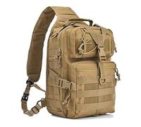 hopopower Taktische Schultertasche, Militär-Rover-Schulter-Rucksack, EDC Assault Range Tasche, wasserabweisend