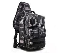 hopopower Taktische Sling Bag Pack Military Rover Schulter Rucksack EDC Assault Range Tasche, wasserabweisend