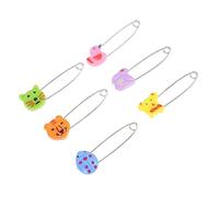 HORIALENCE 30stücke Sichere Edelstahl-sicherheitsnadeln Für Neugeborene Animal Design Geeignet Für Stoffwindeln Einfach Zu Bedienen Verstellbar Und Sanft Für Komfort