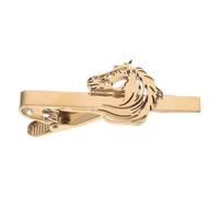 HORIALENCE Krawattenklammer für Herren - Modische Krawattennadel aus Metall - Goldener Krawattenhalter für Hochzeiten, Partys und Outdoor-Veranstaltungen