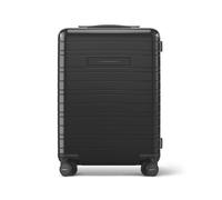 Horizn Studios | Cabin Luggage | H5 in Glossy All Black | Vegan Hard Shell | 40cm x 55cm x 20cm | 2.9kg