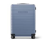 Horizn Studios | Check-In Luggage | H6 in Glossy Blue Vega | Vegan Hard Shell | 46cm x 64cm x 24cm | 3.7kg