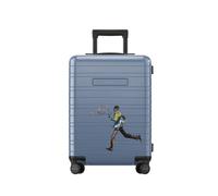 Horizn Studios | Handgepäck | H5 Essential Wura Edition in Glossy Blue Vega | Vegan Hard Shell | 40cm x 55cm x 20cm | 2.9kg