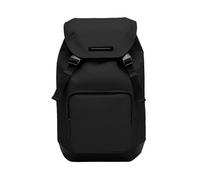 Horizn Studios | High-Performance Backpacks | SoFo Backpack City in All Black | Recycled water-sealed cotton canvas (no recycled lining) | 31cm x 47cm