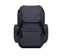 Horizn Studios | High-Performance Backpacks | SoFo Backpack Travel in Night Blue | Recycled water-sealed cotton canvas (no recycled lining) | 32cm x