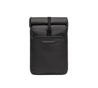 Horizn Studios | Hochfunktionale Rucksäcke | SoFo Rolltop Backpack X in All Black | Water-Sealed Cotton Canvas | 30cm x 47cm x 14cm | 0.85kg