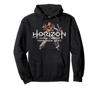 Horizon Forbidden West Aloy Combat Pose Portrait Pullover Hoodie