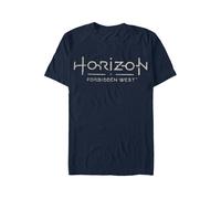 Horizon Forbidden West - Logo Navy - T-Shirt - Blau - XL - 100% Baumwolle Blau XL