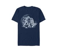 Horizon Forbidden West - Mammoth Navy - T-Shirt - Blau - XXL - 100% Baumwolle,Jersey Blau XXL
