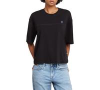 G-star Horizontal Seam Loose Kurzarm-t-shirt XS Dark Black