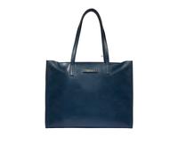 Horizontale Einkaufstasche The Bridge Mirra mit Reißverschluss, blau - Farb-Varianten: Blau